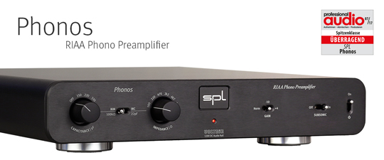 Phonos – RIAA Phono Preamplifier – in Professional Audio